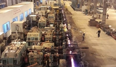 Phần mềm điều khiển dây chuyền cán nóng liên tục thép thanh/thép hình.