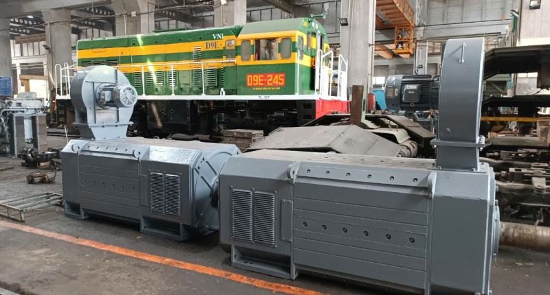 MOTOR DC 630kW 440V